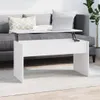 vidaXL Konferenčný stolík biely 102x50,5x52,5 cm Drevo Náhľad obrázku produktu 2