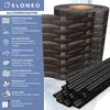 ELONEO PVC Sichtschutzstreifen für Doppelstabmattenzaun, 1 Produktbild-Vorschau 2
