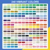 Acrylstifte, 240 Farben Marker Stifte, 1-5mm Permanent Produktbild-Vorschau 2