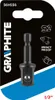 Adaptér GRAPHITE z 1/4" HEX na 1/2" štvorhran Náhľad obrázku produktu 2