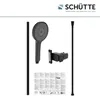 KARIBIK Stangenbrause-Set, Schwarz matt, oval Produktbild-Vorschau 9
