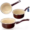 Orion Casserole émaillée BROWN 14 cm 620 ml Voir les images du produit 1