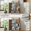 COSTWAY Buffetová skriňa, komoda s 2 zásuvkami, 2 dverami a Náhľad obrázku produktu 5
