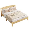 Rattan Doppelbett, Kiefer & PE-Rattan, 15 Latten, Stabile Produktbild-Vorschau 15