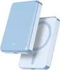 PB MagSafe 5000mAh Mini Magnet USB C 15W Bleu Voir les images du produit 1