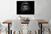 MuchoWow® Gerahmtes Poster Gorilla - Schwarz - Weiß - Tiere Produktbild-Vorschau 2