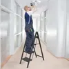 YARDIN Escabeau pliable 4 marches, escabeau, escabeau de Voir les images du produit 9
