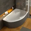 Ravak Rosa II - Asymmetrische Badewanne 1600x1050 mm, Produktbild-Vorschau 2