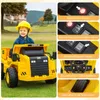 GOPLUS 12V Muldenkipper für Kinder, Caterpillar Elektroauto Produktbild-Vorschau 6