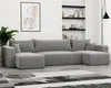 Idohome Ecksofa-Wohnzimmer Sofa mit Schlaffunktion und Produktbild-Vorschau 1