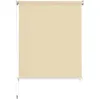 venkovní roleta vidaXL 180 x 140 cm krémově bílá Náhled obrázku produktu 1