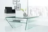 Table basse moderne en verre FANTOME 70 cm, forme Voir les images du produit 2