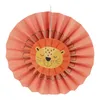 Deko Papier Rosetten mit Tiermuster und Tiere Motiv 20cm Produktbild-Vorschau 4