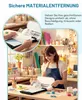 Silhouette CUT-MAT-ES-MTBLK-12, Matte, Schwarz, Grau, Cameo Produktbild-Vorschau 7