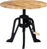 vidaXL Beistelltisch 60×(46-63) cm Massivholz Mango und Produktbild-Vorschau 7