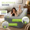Juskys Luftmatratze Sapri M in Grau / Anthrazit - 1 Produktbild-Vorschau 4