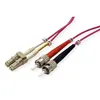 ROLINE LWL-Kabel 50/125µm OM4, LC/ST, violett, 3 m Produktbild-Vorschau 2