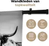 MuchoWow® Wandteppich Wandbehang Kuh - Schottisches Produktbild-Vorschau 3