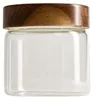 HOMLA WOODLY-Behälter mit Akazienholz-Deckel, klein, 500 ml Produktbild-Vorschau 1