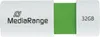 MediaRange USB-Stick 32GB USB 2.0 Slider green Náhľad obrázku produktu 1