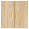 vidaXL Nástenná skriňa Sonoma dub 60x31x60 cm odvodený Náhľad obrázku produktu 5