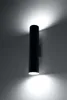 Lampa ścienna LAGOS 2 Czarny SL.0330 Sollux Podgląd zdjęcia produktu 3