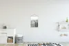 MuchoWow® Textilposter Wald - Schnee - Winter - Produktbild-Vorschau 2