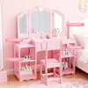 FCH Coiffeuse pour enfants Princesse avec tabouret, Voir les images du produit 7