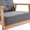 HOMCOM Jednomístná pohovka, lounge křeslo, relaxační Náhled obrázku produktu 8