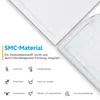 A close-up view of a white shower tray material with text and icons describing its features. Anteprima dell’immagine prodotto