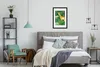 MuchoWow® Gerahmtes Poster Dschungel - Giraffe - Tukan - Produktbild-Vorschau 5