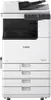 A front view of a white Canon imageRunner C3326i A3 3-in-1 color laser printer with drawers at the bottom. Produktbild-Vorschau