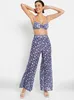 LSCN by Lascana Strandhose blau geblümt Größe 38 Produktbild-Vorschau 2