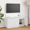 vidaXL TV-Schränk Weiß 100 x 38 x 49 cm Holzwerkstoff Produktbild-Vorschau 4