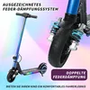 Elektroscooter S5 Blau Für Kinder mit bunten LED-Lichtern Produktbild-Vorschau 6