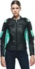 Dainese Racing 4 Damen Motorrad Lederjacke, schwarz/türkis, Produktbild-Vorschau 3