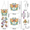 Diamond Painting Windspiel 3D – Schmetterling │ ca. 78 cm | Produktbild-Vorschau 4