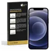 A product box with instructions and a smartphone. Produktbild-Vorschau