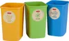 Three recycling bins for different types of waste. Náhľad obrázku produktu