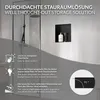 LuxeBath Wandnische aus Edelstahl, 30x30x10 cm, Schwarz, Produktbild-Vorschau 4