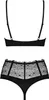 Obsessive - OB Sharlotte 2pcs set black S/M Produktbild-Vorschau 4