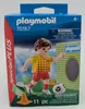 PLAYMOBIL Giocatore di calcio con parete porta, 70157 Anteprima dell’immagine prodotto 9