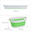 Relaxdays Wäschekorb faltbar, 36 l, Wäschewanne aus Produktbild-Vorschau 6