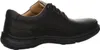 A side view of a black leather shoe. Produktbild-Vorschau