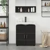 vidaXL Set di mobili da bagno TULUM Black 60 x 34 x 63 cm Anteprima dell’immagine prodotto 4