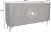 riess-ambiente Handgearbeitetes Sideboard GOLDEN SUNSET Produktbild-Vorschau 2