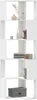 A white, multi-shelf bookcase with decorative items on some shelves. Anteprima dell’immagine prodotto