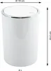 MSV Salle de bains Série "ASPEN" Poubelle de toilette Voir les images du produit 8