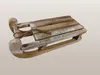 Holz Deko Schlitten Shabby Used-Look - 31 x 14,5 cm - Produktbild-Vorschau 4