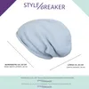 styleBREAKER Uni Beanie Feinstrick Rollrand bis Umfang Produktbild-Vorschau 3